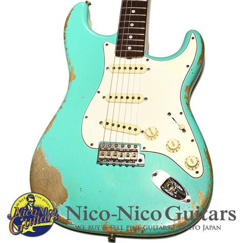 Fender Custom Shop 2016 1967 Stratocaster Heavy Relic Seafoam Green