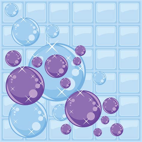 Soap Bubble Vector Clip Art, Isolated Background. 23314342 Vector Art ...