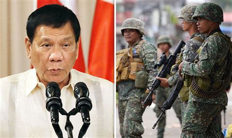 Philippines Leader Duterte Continues With Martial Law Over Isis Battle