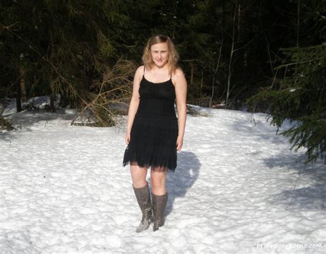 Halbnackt Im Schnee Wandern Porno Bilder