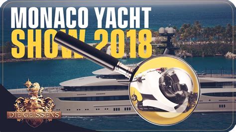 U Boot In Der Yacht Monaco Yacht Show 2018🛥 ️ I Die Geissens Youtube