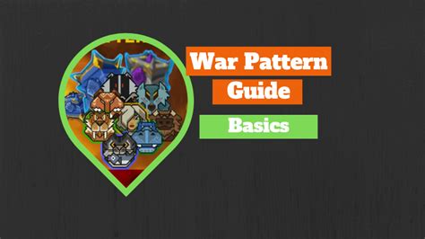 War Patterns Brutal Age Guide