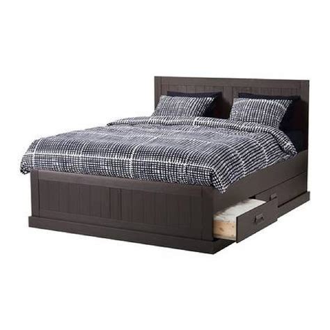 Ikea Fjell King Size Bed Frame w/ Storage - AptDeco