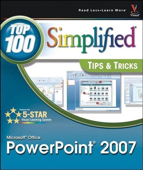 Microsoft® Office Powerpoint® 2007 Top 100 Simplified Tips And Tricks