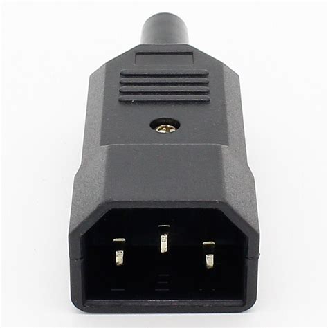 10pcs Price 10a 250v Black Iec C13 Male Plug Rewir Grandado