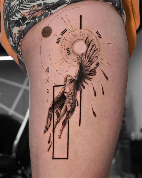 20 Best Artistic Tattoo Ideas Mom S Got The Stuff Icarus Tattoo