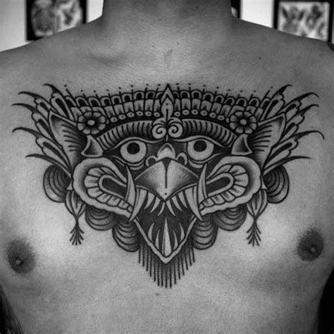 50 Garuda Tattoo Designs For Men - Humanoid Bird Ink Ideas Unique Tattoos, Art Tattoos, Evil ...