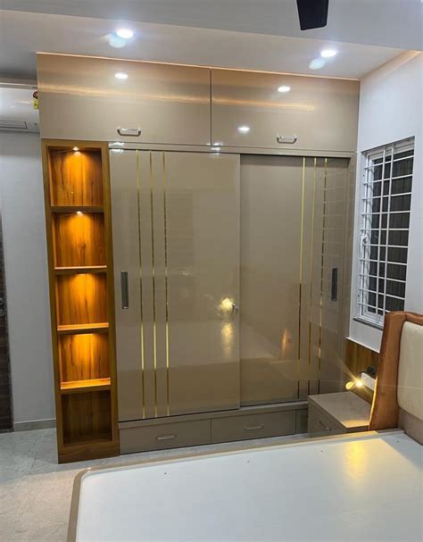 Plywood Door Sliding Wardrobe Without Mirror At Best Price In Jaipur