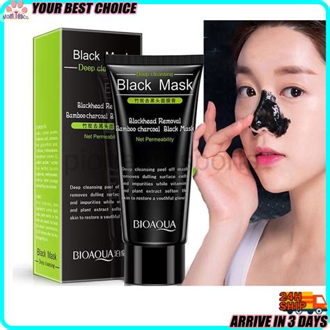 Bioaqua Bamboo Charcoal Black Mask Face Skin Care Blackhead Remover