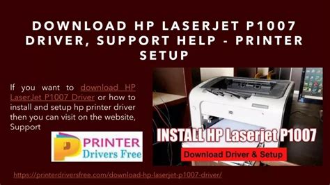 Ppt Download Hp Laserjet P1007 Driver Support Help Printer Setup Powerpoint Presentation