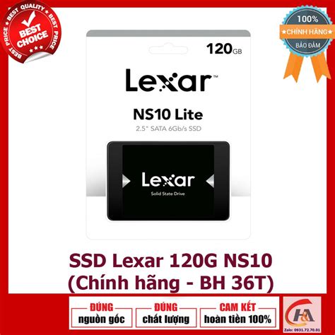 Ổ Cứng Ssd Lexar Ns10 Lite 120gb 25” Sata Iii 6gbs Shopee Việt Nam