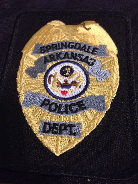 Springdale Police Department badge | Police department, Vehicle logos ...