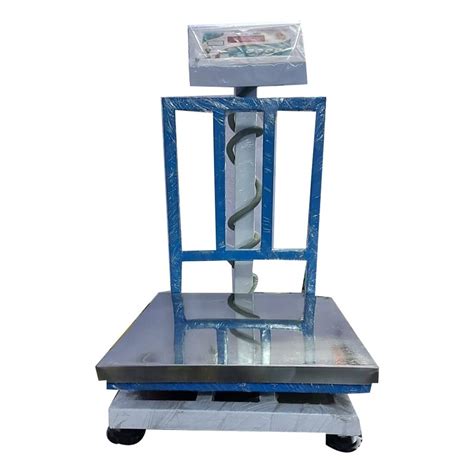 Classic Stainless Steel Digital Platform Weighing Scale Size