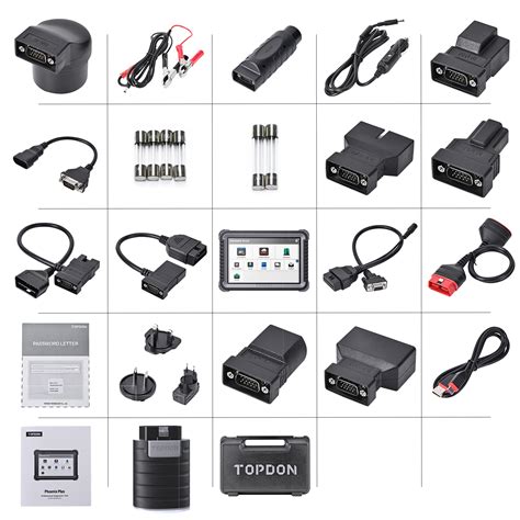 TOPDON Phoenix Plus Bi Directional Scan Tool Supports Topology ECU