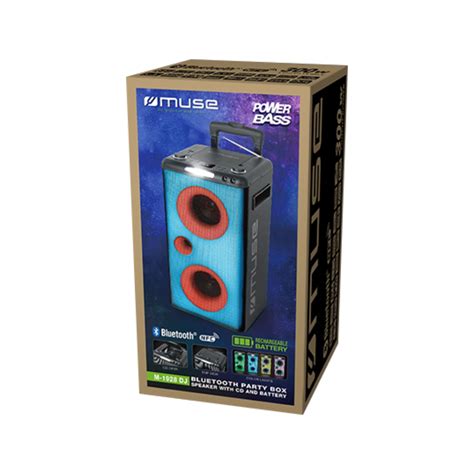 Boxa Bluetooth Party Box Cu Cd Muse M Dj W Maner Telescopic