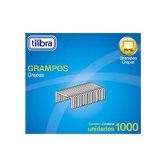 Grampos Galvanizado 26 6 Caixa 1000 Unidades BRW GR1000