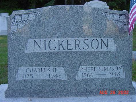 Charles Henry Nickerson 1874 1948 Find A Grave Memorial