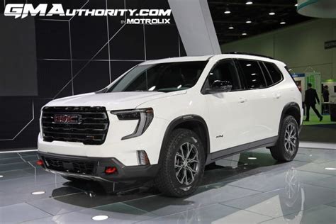 2024 Gmc Acadia Is Biggest Acadia Ever Dimensions Compared