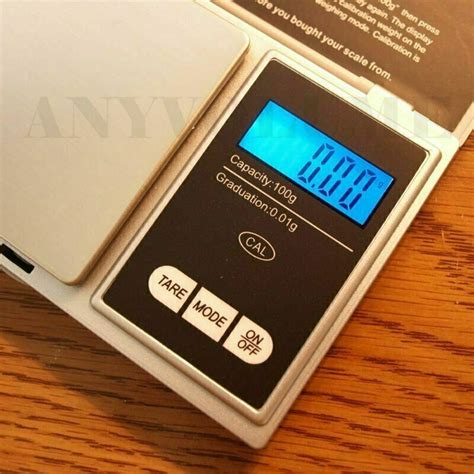 001g X 100g Digital Pocket Scale 001 Gram Portable Precision Scale