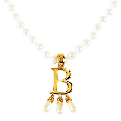 Anne Boleyn B Initial Necklace Jewellery