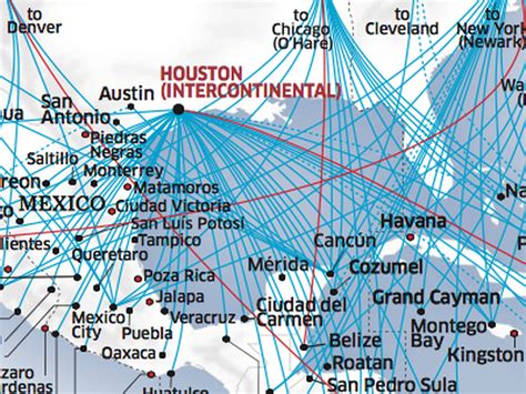 United Airlines Route Map 2022