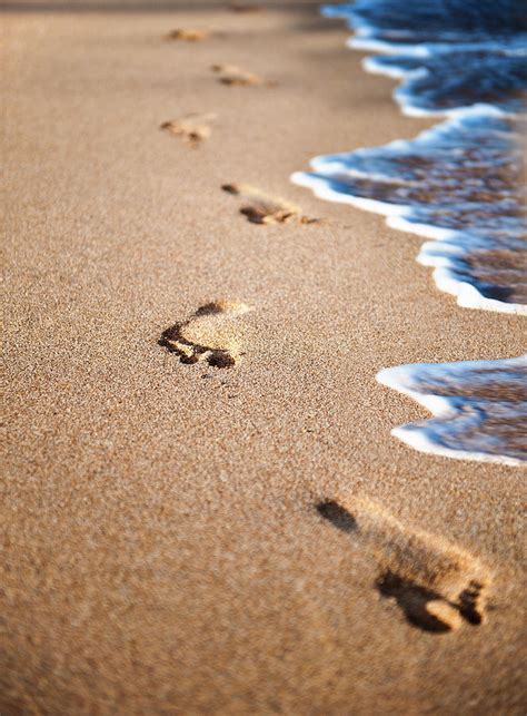 Footprints In The Sand Photograph By Rontech2000 Fine Art America