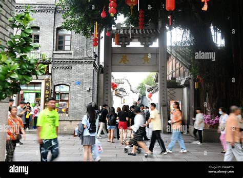 Fuzhou China S Fujian Province Th June Tourists Visit A