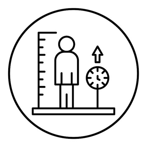 El Icono Del Vector Del Ndice De Masa Corporal Se Puede Utilizar Para