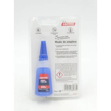 LOCTITE Pegamento Super Glue 3 XXL 20g