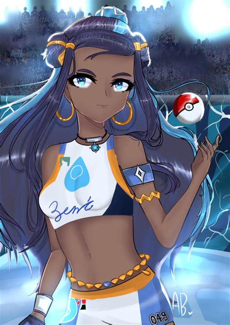 Nessa Pokemon Sword And Shield Fanart By Athenaboggoo On Deviantart