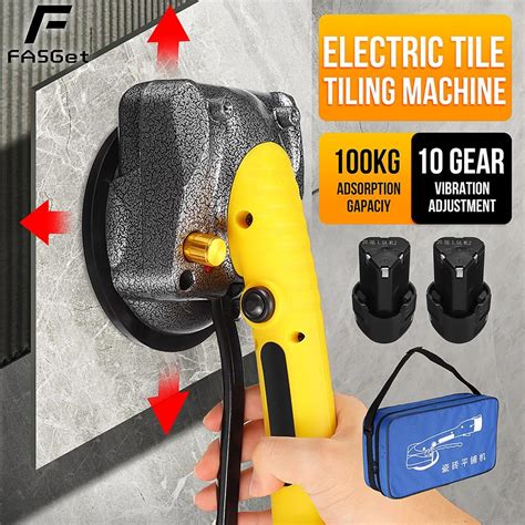 1000W Portable Tiles Tiling Machine Tile Vibrator Suction Cup