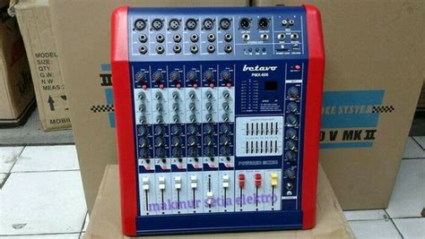 Jual Power Mixer Audio Channel Betavo Pmx Di Lapak Ari Lighting