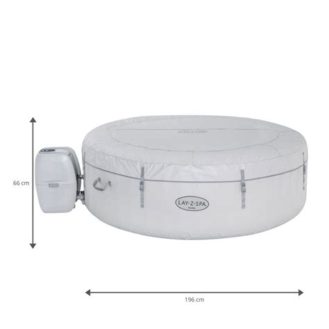 Spa Gonflable Bestway Lay Z Spa Paris Pour Personnes Rond X Cm