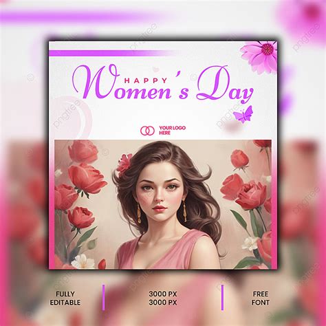 International Womens Day Social Post Design Template Download On Pngtree