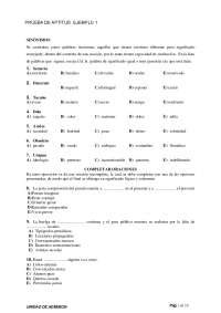 PRUEBA DE APTITUD ESPOL Ejercicios de Matemáticas Docsity