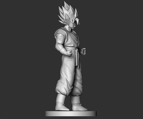 Super Saiyan Goku Free 3d Model By Sinh Nguyen