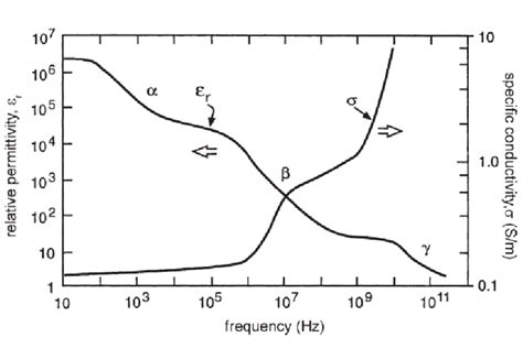 Representative Values Of Relative Permittivity Left Ordinates And