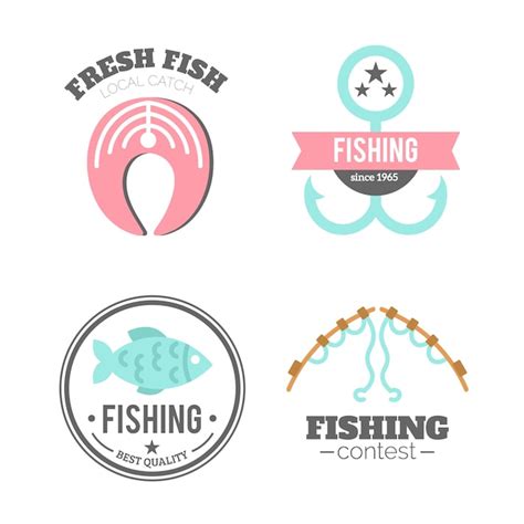 Premium Vector Fishing Logo Template