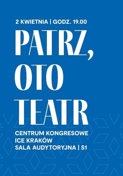 Kup Bilet Patrz Oto Teatr Kbf Bilety Wydarzenia W Krakowie