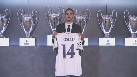 Joselu durante su presentación con el Real Madrid He soñado con este