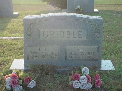 Lusius Ezekiel Gribble 1862 1940 Mémorial Find a Grave