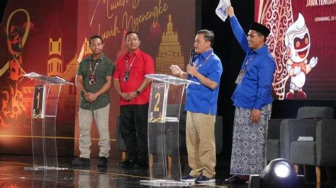 Ini Kesan Luthfi Gus Yasin Dan Andika Hendi Saat Debat Perdana Pilgub