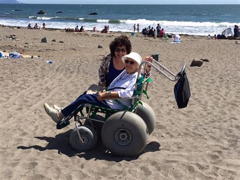 Beach Wheelchairs Golden Gate National Recreation Area Us National Park Service