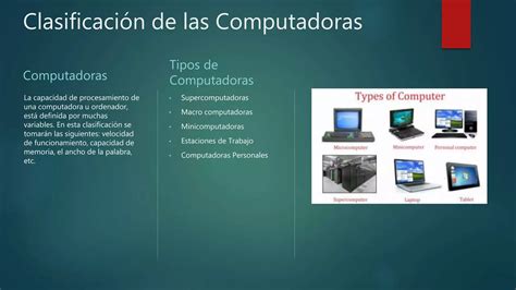 Clasificacion De Las Computadoras Ppt Descarga Gratuita