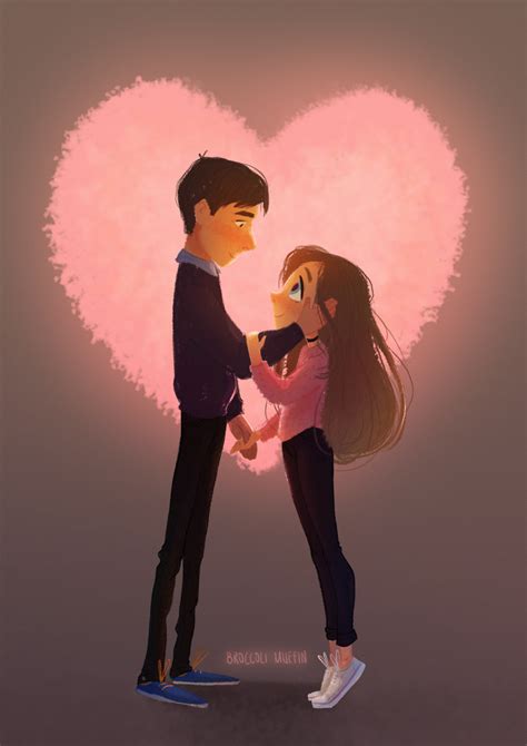 Cartoon Love Couple