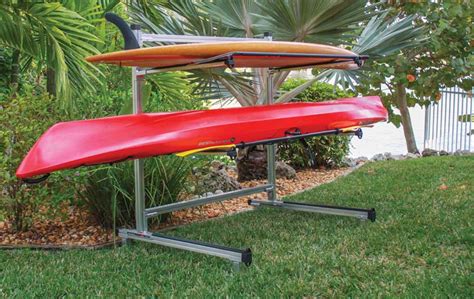 Storage Rack For Canoes Kayaks Sup Boards And Other Small Crafts