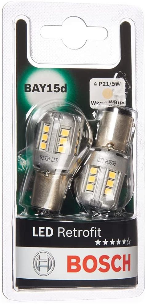 Bosch P21 5W 380 LED Retrofit Car Light Bulbs 12 V 2 5 W BAY15d