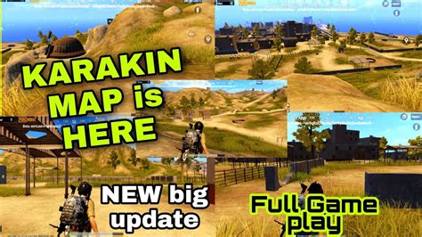 Pubg Mobile New Map Karakin Released Full Game Play Op Rangerz Youtube