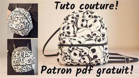 Comment Coudre Un Mini Sac Dos Patron Gratuit Couture Facile Mimi