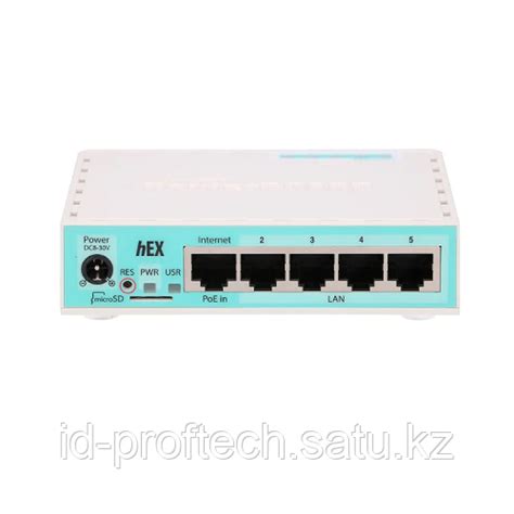 Сетевой Маршрутизатор Mikrotik Rb750gr3 Hex Router 5x Ethernet 10 100